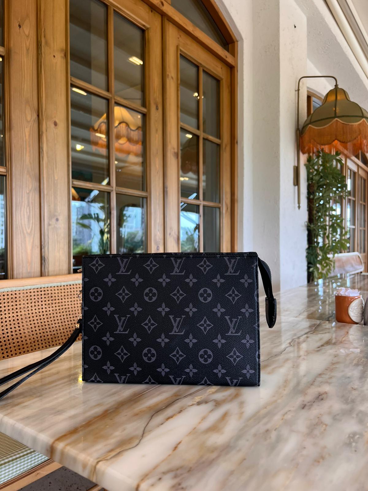 LV CLUTCH SİYAH