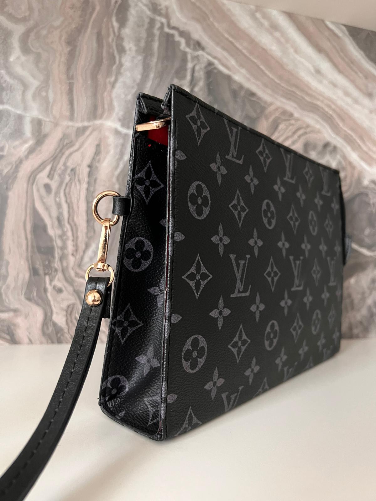 LV CLUTCH SİYAH