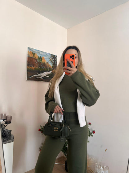 YEŞİL İKİLİ TRİKO TAKIM